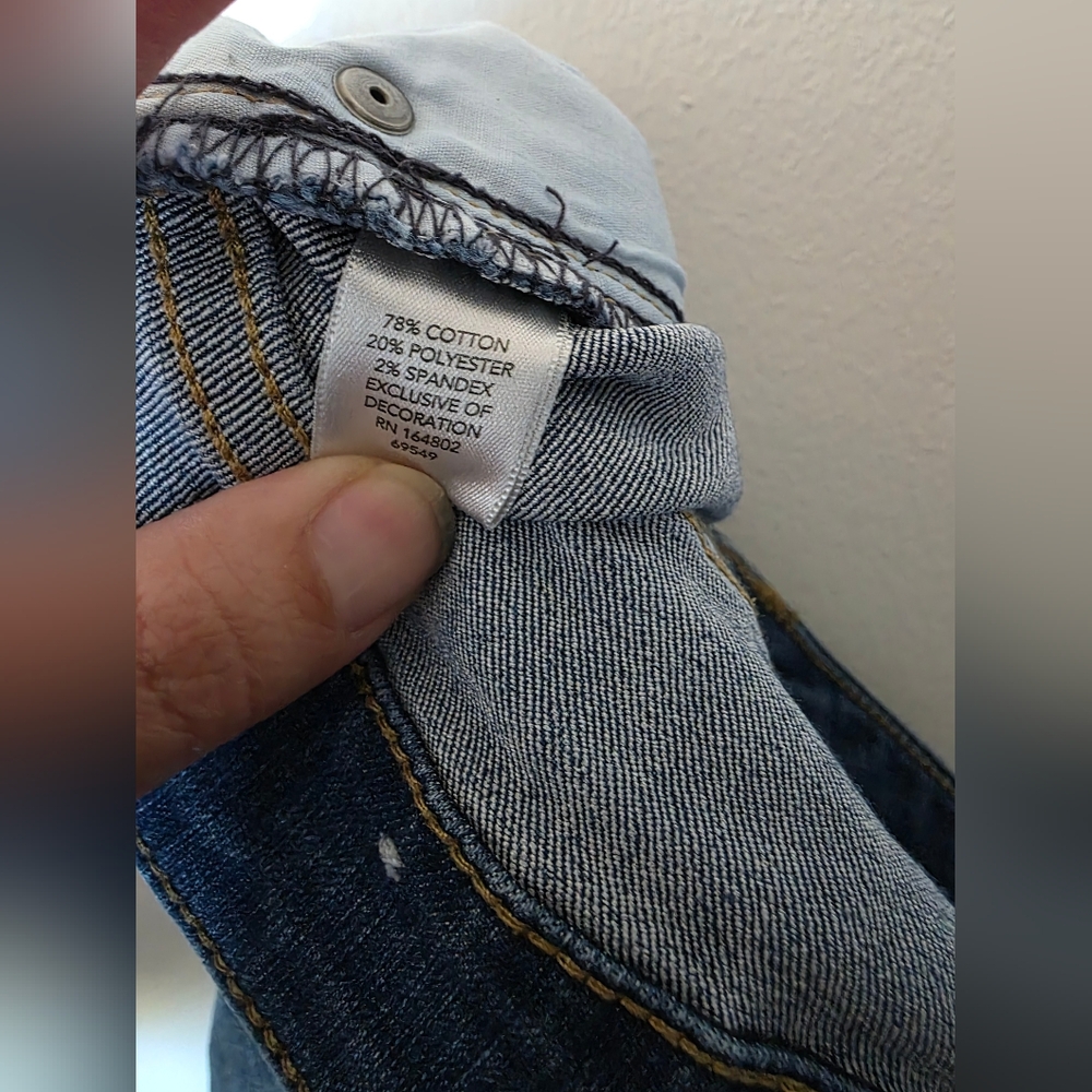 Christopher &‎ Banks Straight Cut Jeans Sz 6P - Picture 4 of 4
